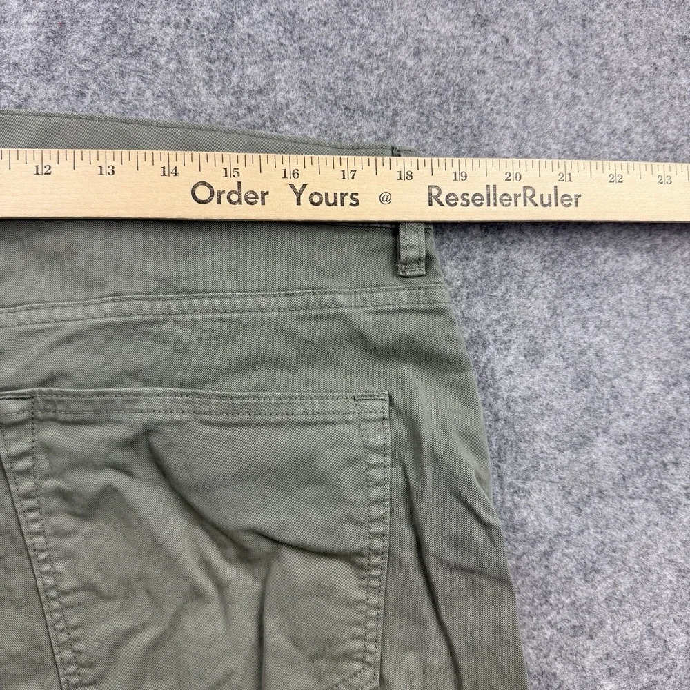 Flint and Tinder 365 Pant 36x32 Slim Fit Olive Green 5-Pocket Chino Huckberry
